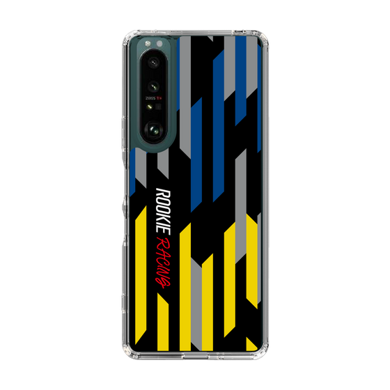 スリムプロテクションケース［ ルーキーレーシング - ジオメトリック - ブラック ］