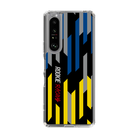 スリムプロテクションケース［ ルーキーレーシング - ジオメトリック - ブラック ］