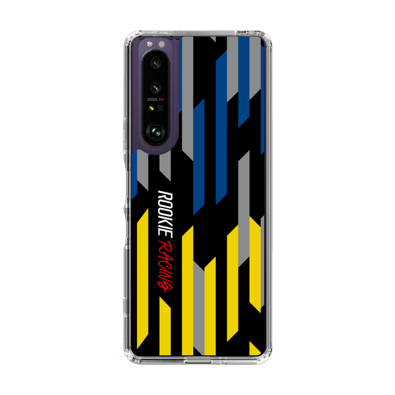 スリムプロテクションケース［ ルーキーレーシング - ジオメトリック - ブラック ］