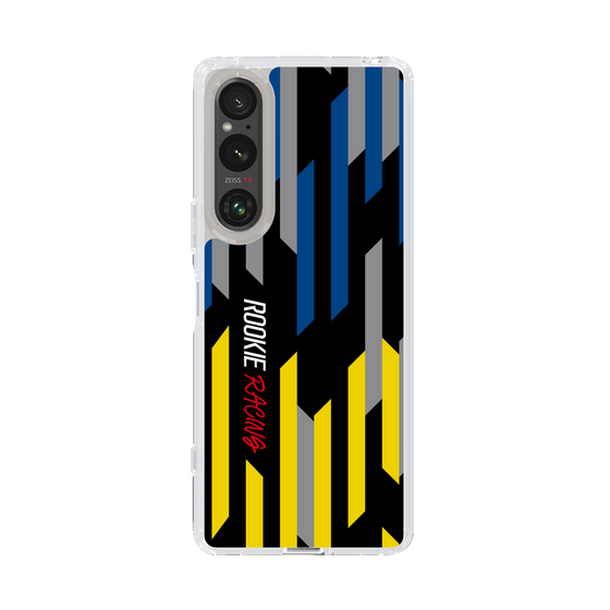 スリムプロテクションケース［ ルーキーレーシング - ジオメトリック - ブラック ］