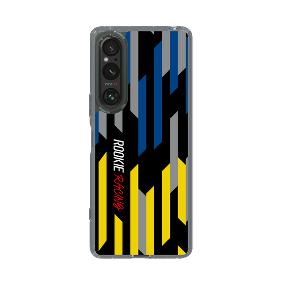 スリムプロテクションケース［ ルーキーレーシング - ジオメトリック - ブラック ］