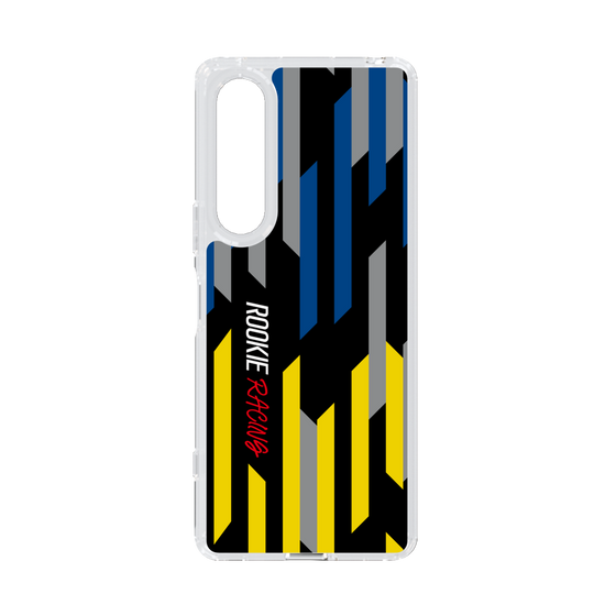 スリムプロテクションケース［ ルーキーレーシング - ジオメトリック - ブラック ］