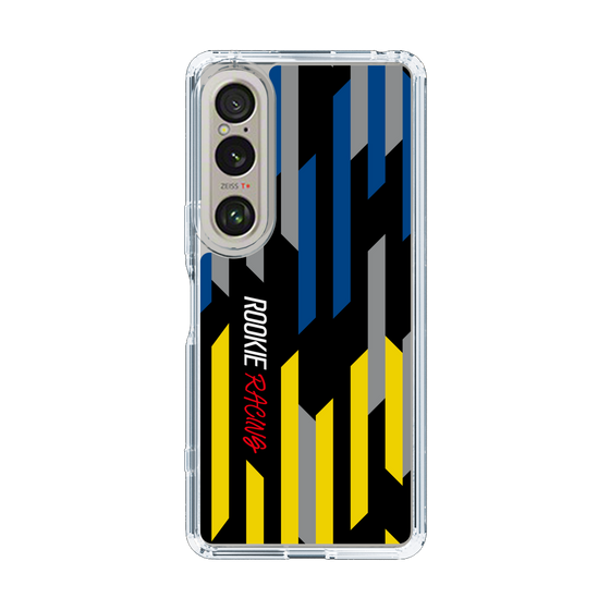 スリムプロテクションケース［ ルーキーレーシング - ジオメトリック - ブラック ］