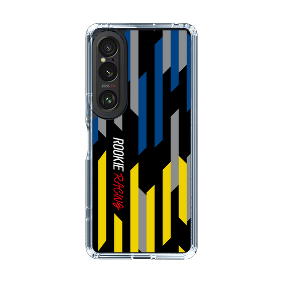 スリムプロテクションケース［ ルーキーレーシング - ジオメトリック - ブラック ］