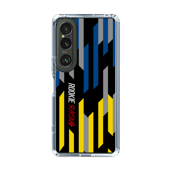 スリムプロテクションケース［ ルーキーレーシング - ジオメトリック - ブラック ］