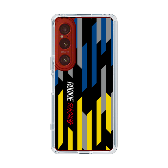 スリムプロテクションケース［ ルーキーレーシング - ジオメトリック - ブラック ］