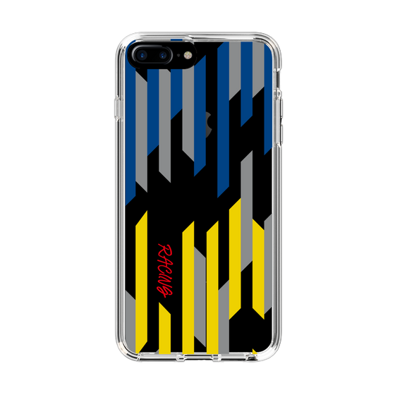 スリムプロテクションケース［ ルーキーレーシング - ジオメトリック - クリア ］