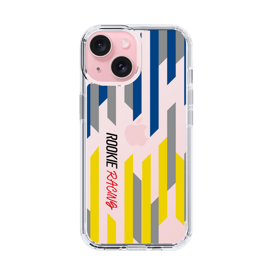 スリムプロテクションケース［ ルーキーレーシング - ジオメトリック - クリア ］