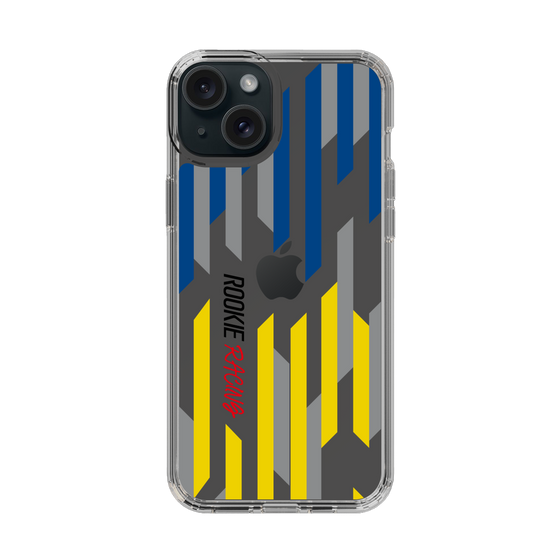 スリムプロテクションケース［ ルーキーレーシング - ジオメトリック - クリア ］