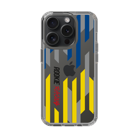 スリムプロテクションケース［ ルーキーレーシング - ジオメトリック - クリア ］