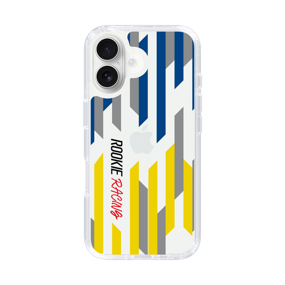 スリムプロテクションケース［ ルーキーレーシング - ジオメトリック - クリア ］