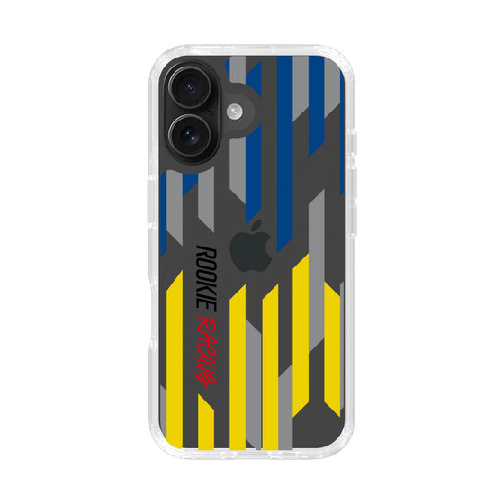 スリムプロテクションケース［ ルーキーレーシング - ジオメトリック - クリア ］