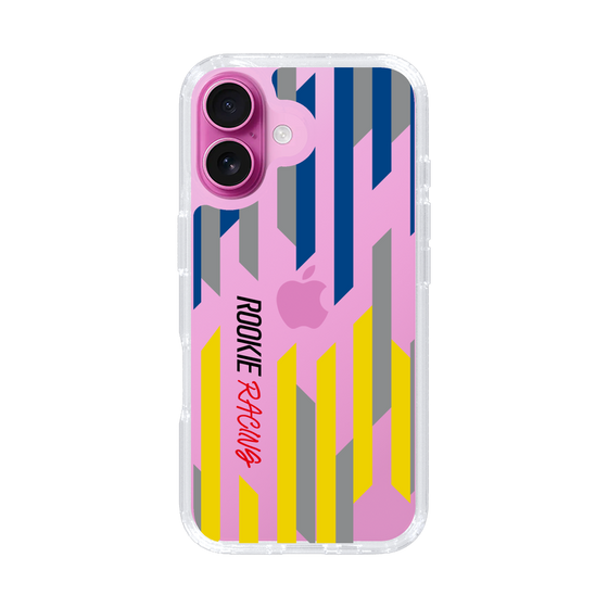 スリムプロテクションケース［ ルーキーレーシング - ジオメトリック - クリア ］