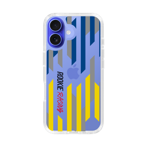 スリムプロテクションケース［ ルーキーレーシング - ジオメトリック - クリア ］