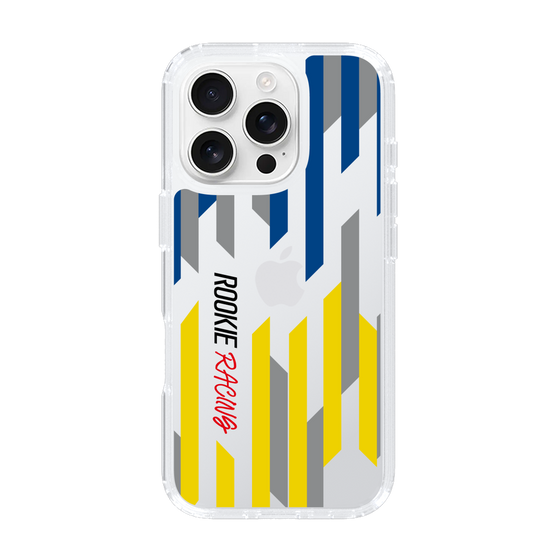 スリムプロテクションケース［ ルーキーレーシング - ジオメトリック - クリア ］