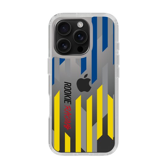 スリムプロテクションケース［ ルーキーレーシング - ジオメトリック - クリア ］