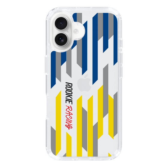 スリムプロテクションケース［ ルーキーレーシング - ジオメトリック - クリア ］