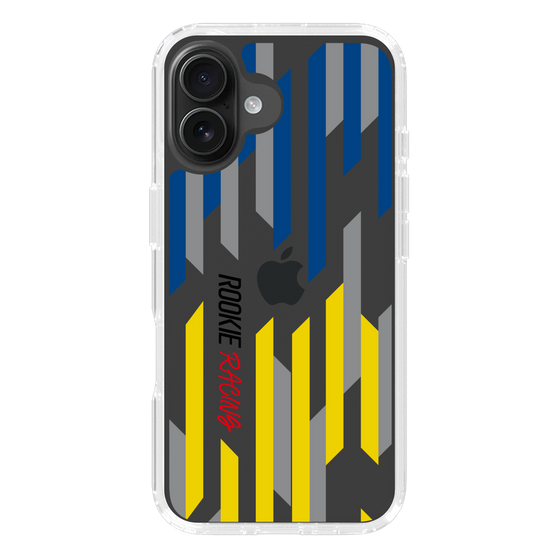 スリムプロテクションケース［ ルーキーレーシング - ジオメトリック - クリア ］