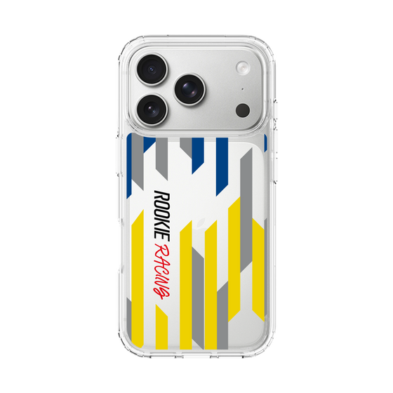 スリムプロテクションケース［ ルーキーレーシング - ジオメトリック - クリア ］