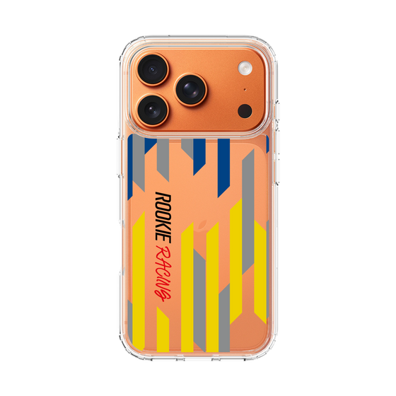 スリムプロテクションケース［ ルーキーレーシング - ジオメトリック - クリア ］