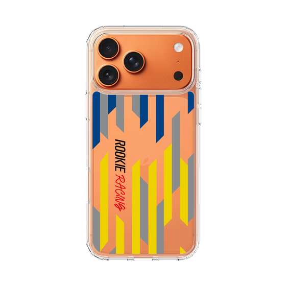 スリムプロテクションケース［ ルーキーレーシング - ジオメトリック - クリア ］