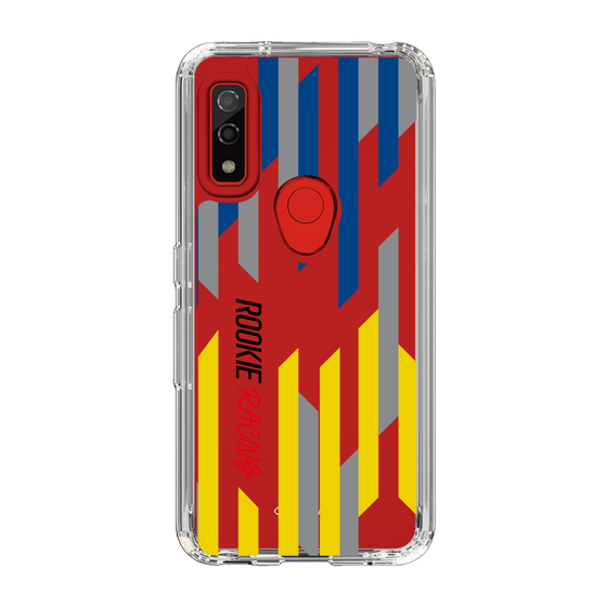 スリムプロテクションケース［ ルーキーレーシング - ジオメトリック - クリア ］