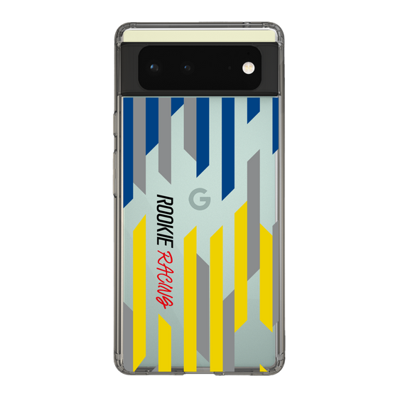 スリムプロテクションケース［ ルーキーレーシング - ジオメトリック - クリア ］