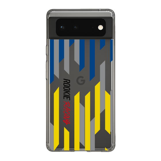 スリムプロテクションケース［ ルーキーレーシング - ジオメトリック - クリア ］