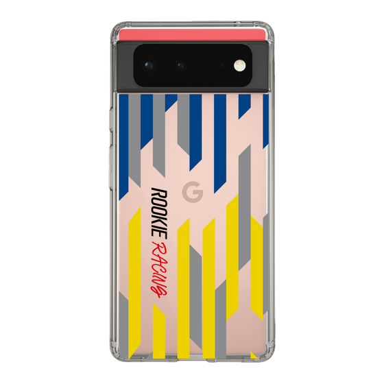 スリムプロテクションケース［ ルーキーレーシング - ジオメトリック - クリア ］