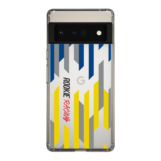 スリムプロテクションケース［ ルーキーレーシング - ジオメトリック - クリア ］