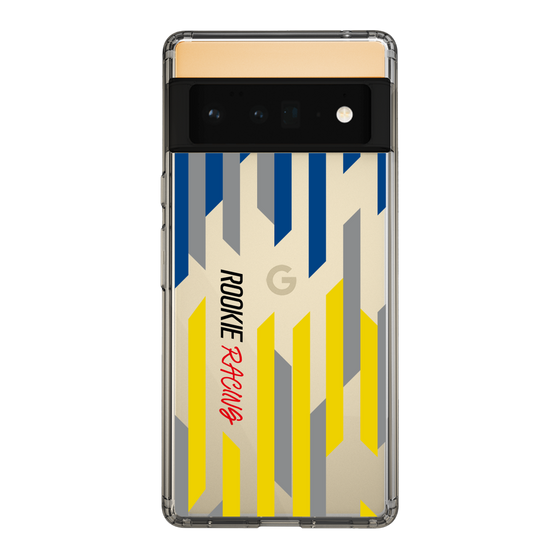 スリムプロテクションケース［ ルーキーレーシング - ジオメトリック - クリア ］