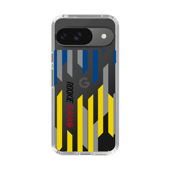 スリムプロテクションケース［ ルーキーレーシング - ジオメトリック - クリア ］