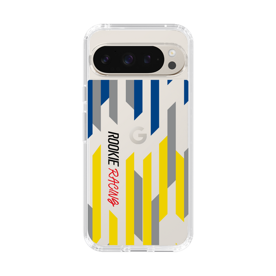 スリムプロテクションケース［ ルーキーレーシング - ジオメトリック - クリア ］