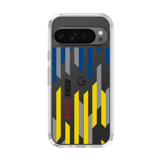 スリムプロテクションケース［ ルーキーレーシング - ジオメトリック - クリア ］