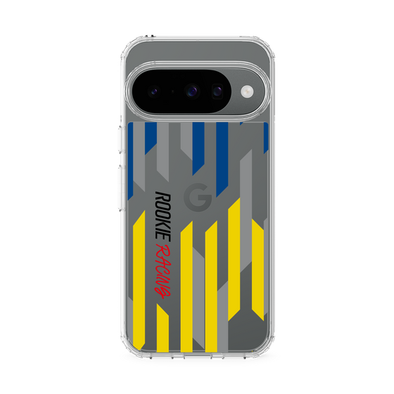 スリムプロテクションケース［ ルーキーレーシング - ジオメトリック - クリア ］