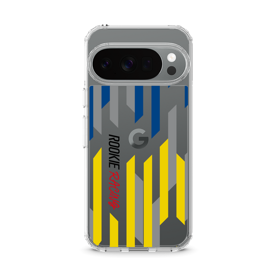 スリムプロテクションケース［ ルーキーレーシング - ジオメトリック - クリア ］