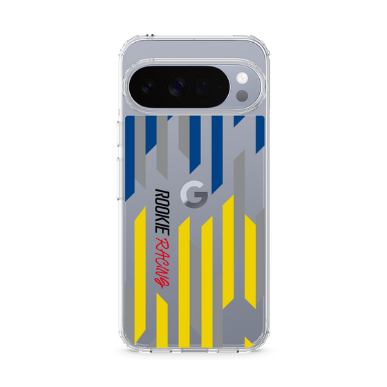 スリムプロテクションケース［ ルーキーレーシング - ジオメトリック - クリア ］