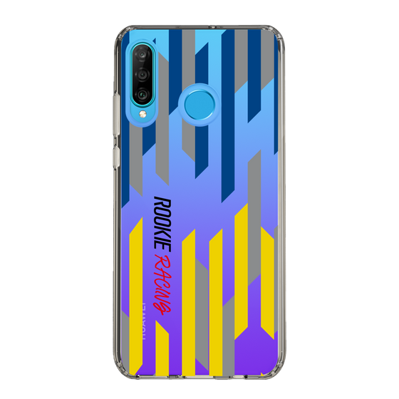 スリムプロテクションケース［ ルーキーレーシング - ジオメトリック - クリア ］