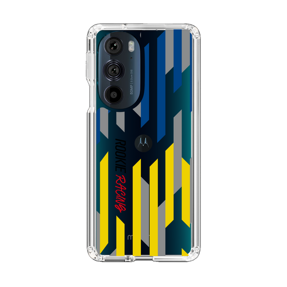 スリムプロテクションケース［ ルーキーレーシング - ジオメトリック - クリア ］