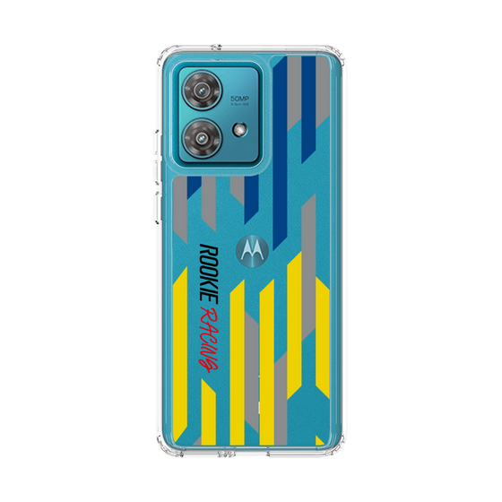 スリムプロテクションケース［ ルーキーレーシング - ジオメトリック - クリア ］