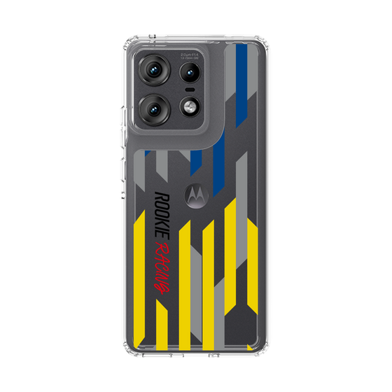 スリムプロテクションケース［ ルーキーレーシング - ジオメトリック - クリア ］