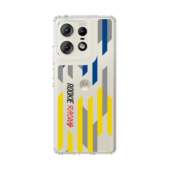 スリムプロテクションケース［ ルーキーレーシング - ジオメトリック - クリア ］