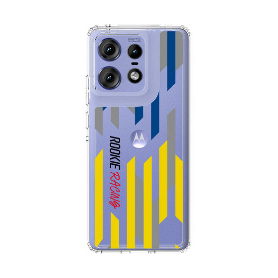 スリムプロテクションケース［ ルーキーレーシング - ジオメトリック - クリア ］