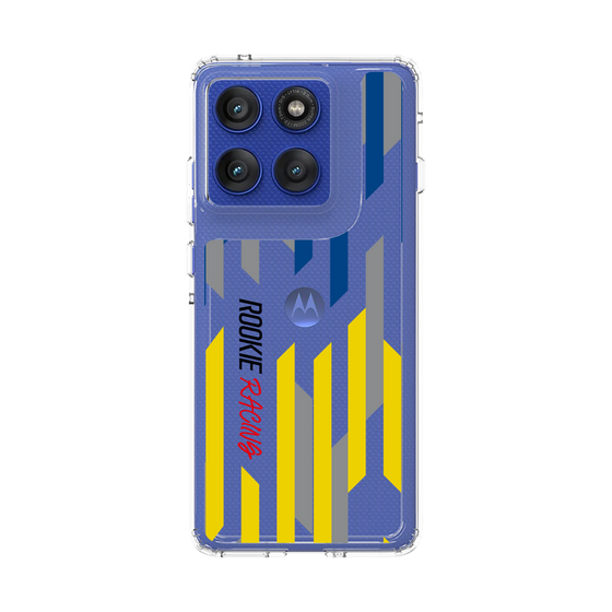 スリムプロテクションケース［ ルーキーレーシング - ジオメトリック - クリア ］