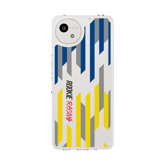 スリムプロテクションケース［ ルーキーレーシング - ジオメトリック - クリア ］