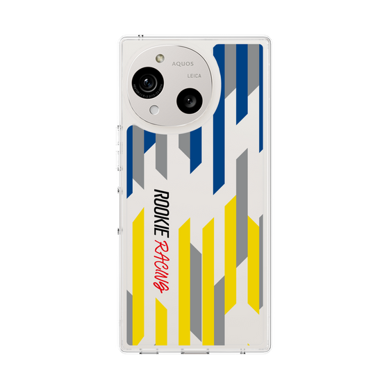 スリムプロテクションケース［ ルーキーレーシング - ジオメトリック - クリア ］