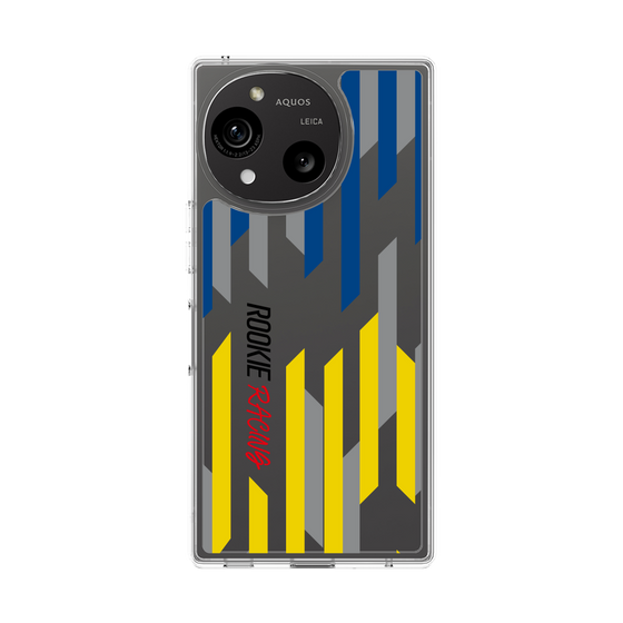 スリムプロテクションケース［ ルーキーレーシング - ジオメトリック - クリア ］