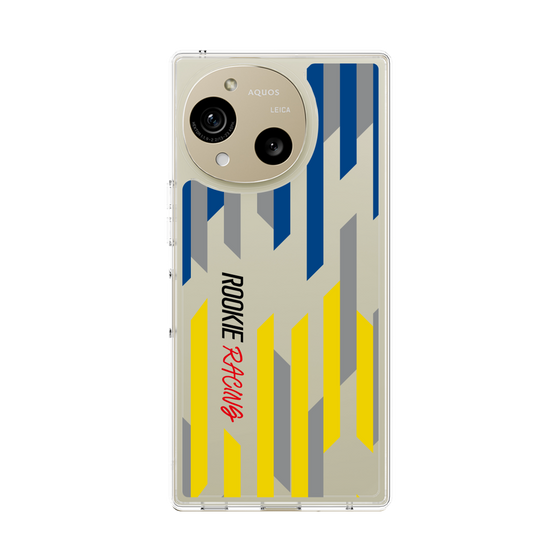 スリムプロテクションケース［ ルーキーレーシング - ジオメトリック - クリア ］