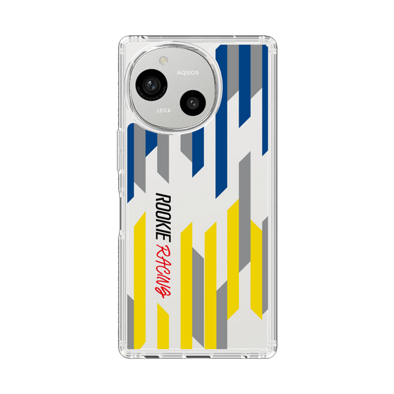 スリムプロテクションケース［ ルーキーレーシング - ジオメトリック - クリア ］