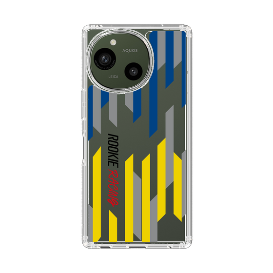 スリムプロテクションケース［ ルーキーレーシング - ジオメトリック - クリア ］